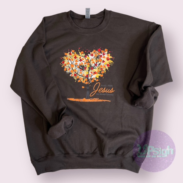 Large - Fall for Jesus- Sweatshirt