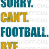 Football Design PNG Jacksonville Jaguars Colors Teal and Gold - Image 2