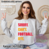 Sorry. Can't. Football. Bye. Crewneck Kansas City Chiefs Colors