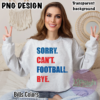Football Design PNG Buffalo Bills colors Red and Blue