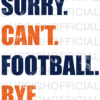 Football Design PNG Denver Broncos colors Navy and Orange - Image 2