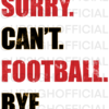 Football Design PNG Tampa Bay Buccaneers Colors - Image 2