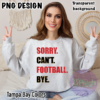 Football Design PNG Tampa Bay Buccaneers Colors