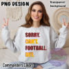 Football Design PNG Washington Commanders colors