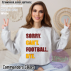 Sorry. Can't. Football. Bye. Crewneck Washington Commanders colors